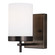 Zire One Light Wall / Bath Sconce in Brushed Oil Rubbed Bronze (454|4190301778)