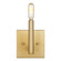 Vector One Light Wall / Bath Sconce in Satin Brass (454|4124301EN848)