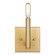 Vector One Light Wall / Bath Sconce in Satin Brass (454|4124301848)