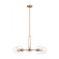 Codyn Five Light Chandelier in Satin Brass (454|3255705848)