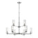 Zire Nine Light Chandelier in Chrome (454|3190309EN05)