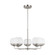 Alvin LED Chandelier in Brushed Nickel (454|3168105EN3962)