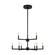 Fullton Nine Light Chandelier in Midnight Black (454|3164209112)