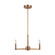 Fullton Three Light Chandelier in Satin Brass (454|3164203848)