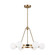 Clybourn Six Light Chandelier in Satin Brass (454|3161606848)