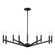 Vector Nine Light Chandelier in Midnight Black (454|3124309112)