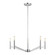 Vector Five Light Chandelier in Chrome (454|312430505)