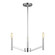 Vector Three Light Chandelier in Chrome (454|3124303EN05)