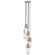 Junio LED Pendant in Polished Nickel (268|TOB5645PNFG5)