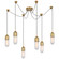 Junio LED Pendant in Hand-Rubbed Antique Brass (268|TOB5645HABFG6)