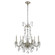 Yves Nine Light Chandelier in Burnished Silver Leaf (268|TOB5470BSL)