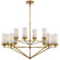Marais 12 Light Chandelier in Hand-Rubbed Antique Brass (268|TOB5303HABWG)
