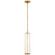 Calix LED Pendant in Hand-Rubbed Antique Brass (268|TOB5276HABWG)