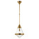 Gale One Light Pendant in Hand-Rubbed Antique Brass (268|TOB5155HABSG)