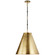 Goodman One Light Pendant in Bronze with Antique Brass (268|TOB5091BZHABHAB)