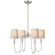 Vendome Four Light Chandelier in Polished Nickel (268|TOB5007PNL)