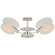 Osiris Three Light Semi-Flush Mount in Polished Nickel (268|TOB4290PNL)