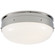 Hicks Two Light Flush Mount in Polished Nickel (268|TOB4063PNWG)