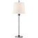 Lyra One Light Buffet Lamp in Bronze and Crystal (268|TOB3943BZL)