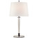 Lyra Two Light Table Lamp in Bronze and Crystal (268|TOB3942BZL)