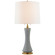 Elena Two Light Table Lamp in Polar Blue Crackle (268|TOB3655PBCL)