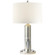 Longacre Two Light Table Lamp in Polished Nickel (268|TOB3000PNL)