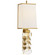 Argentino Two Light Wall Sconce in Crystal and Hand-Rubbed Antique Brass (268|TOB2950CGHABLHAB)
