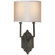 Silhouette Two Light Wall Sconce in Bronze (268|TOB2600BZNP)
