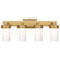 Marais Four Light Bath Sconce in Hand-Rubbed Antique Brass (268|TOB2316HABWG)