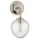 Katie Acorn One Light Wall Sconce in Polished Nickel (268|TOB2225PNG2SG)