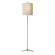 Caron Two Light Floor Lamp in Hand-Rubbed Antique Brass (268|TOB1153HABNP)