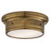 Siena2 Two Light Flush Mount in Hand-Rubbed Antique Brass (268|SS4015HABWG)