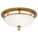 Openwork Two Light Flush Mount in Hand-Rubbed Antique Brass (268|SS4010HABFG)