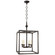Bastien Four Light Lantern in Aged Iron (268|SP5004AI)