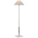 Asher LED Floor Lamp in Polished Nickel and Crystal (268|SP1510PNCGL)