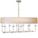 Linear Branched Ten Light Chandelier in Polished Nickel (268|SL5863PNNP2)