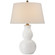 Gourd One Light Table Lamp in White Glass (268|SL3811WGL)
