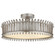 Leslie LED Semi-Flush Mount in Burnished Silver Leaf (268|SK4207BSL)