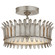 Leslie LED Semi-Flush Mount in Burnished Silver Leaf (268|SK4205BSL)
