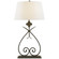 Harper One Light Table Lamp in Natural Rusted Iron (268|SK3100NRL)