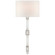 Adaline One Light Wall Sconce in Polished Nickel (268|SK2904PNQL)