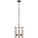 Malik LED Chandelier in Bronze (268|S5910BZALB)