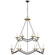 Choros 12 Light Chandelier in Aged Iron (268|S5041AI)