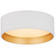 Shaw LED Flush Mount in Matte White (268|S4040WHT)