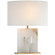 Ashlar LED Table Lamp in Alabaster and Hand-Rubbed Antique Brass (268|S3925ALBHABL)