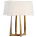 Scala Two Light Bedside Lamp in Gilded Iron (268|S3514GIL)