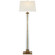 Wright One Light Floor Lamp in Gilded Iron (268|S1702GIL)