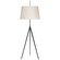Triad One Light Floor Lamp in Aged Iron (268|S1641AIL)