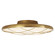 Dot LED Flush Mount in Natural Brass (268|PB4004NB)