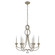 Milan Six Light Chandelier in Venetian Silver (268|NW5030VS)